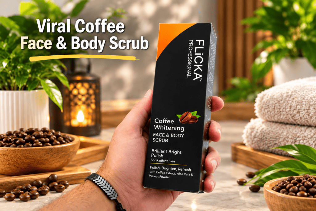Coffee Whitening Face & Body Scrub