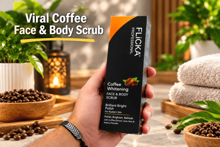 Coffee Whitening Face & Body Scrub